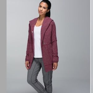 Lululemon Find Your Centre Wrap sweater size 6